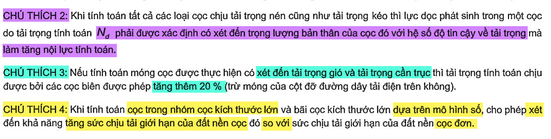 Lưu ý kiểm tra phản lực đầu cọc theo tiêu chuẩn mới TCVN 10304-2025