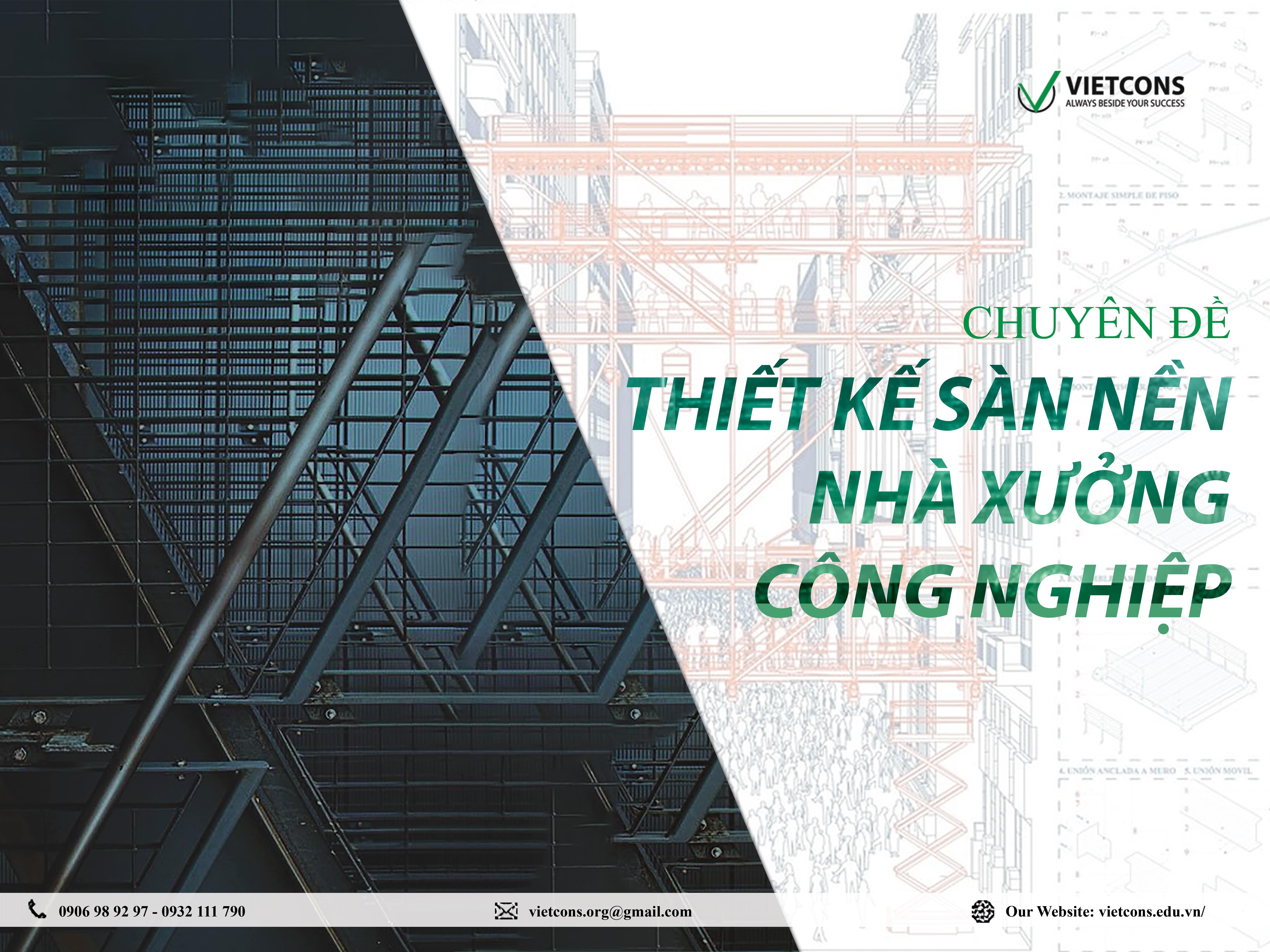 Chuyên đề Thiết kế sàn nền nhà xưởng công nghiệp