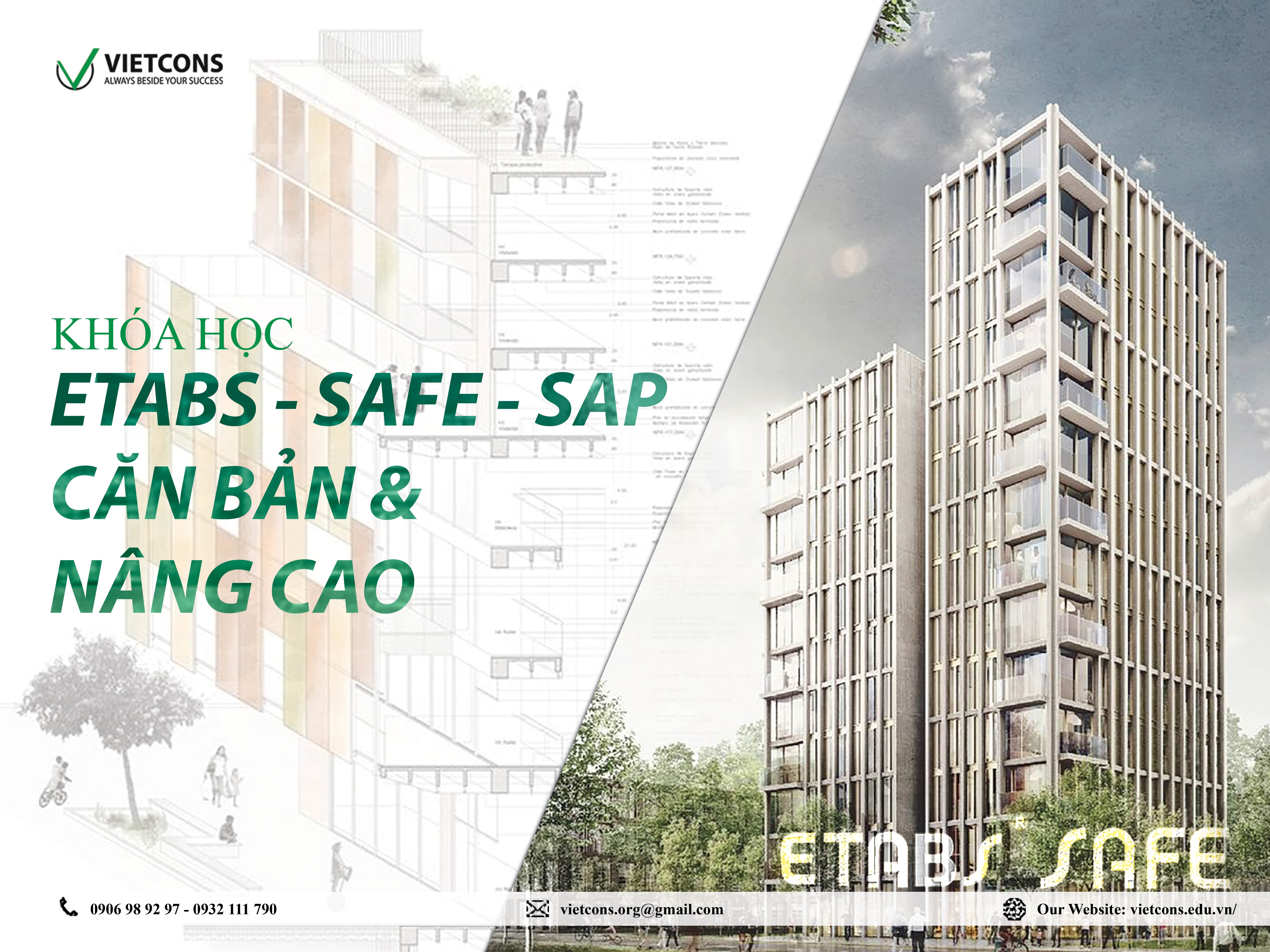 Etabs - Safe - Sap căn bản & nâng cao