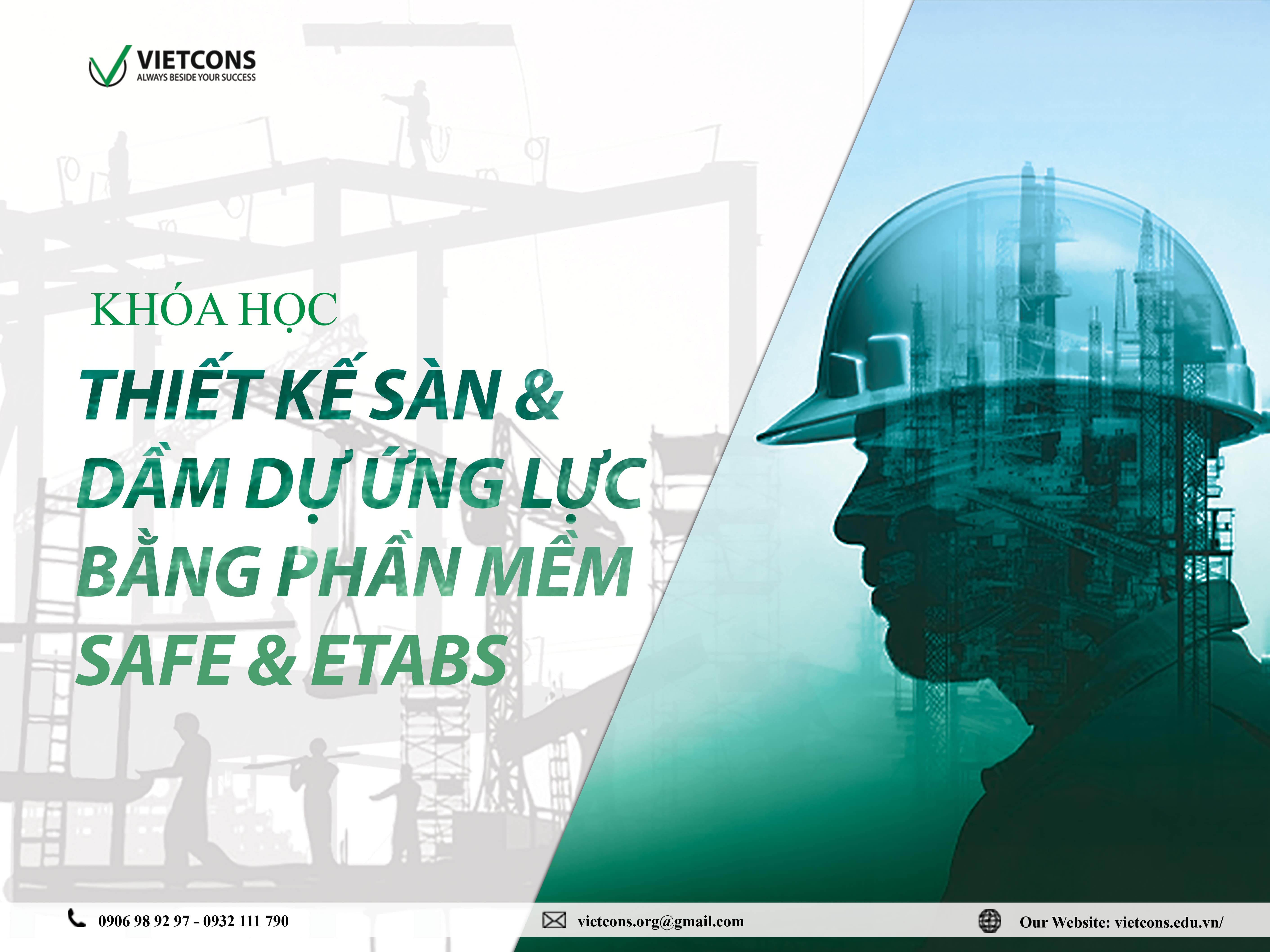 Thiết kế Sàn & Dầm dự ứng lực bằng phần mềm SAFE & ETABS