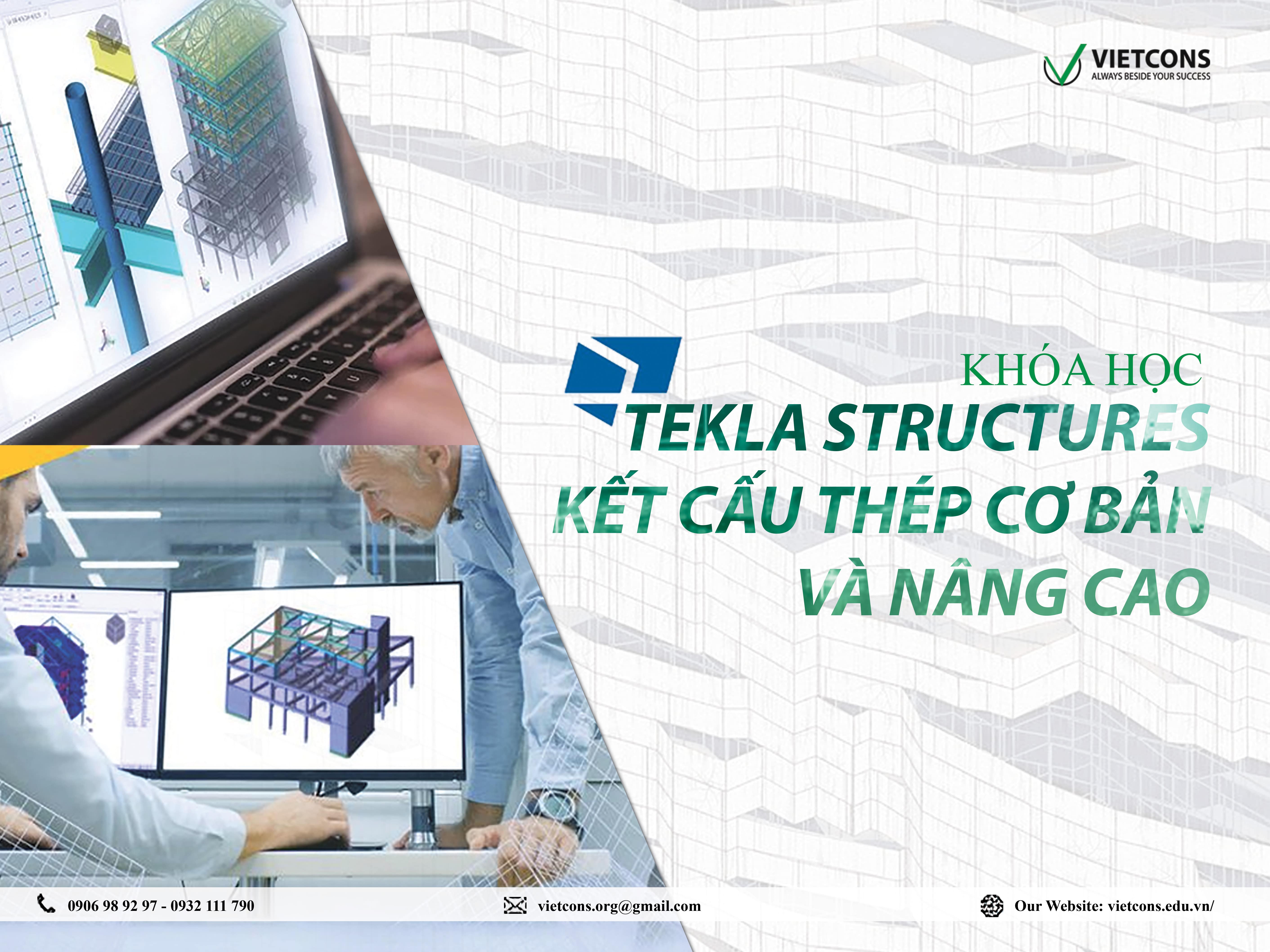 Tekla Structures - Kết cấu thép cơ bản và nâng cao