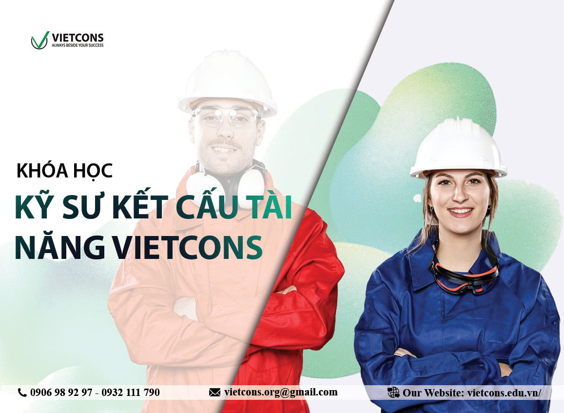 Khóa học kỹ sư kết cấu tài năng Vietcons