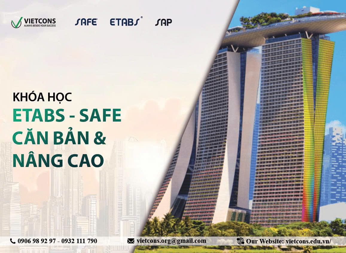 ETABS & SAFE  - Thiết Kế Kết Cấu Nhà Cao Tầng 