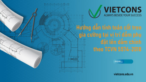 Hướng dẫn tính toán cốt treo gia cường tại vị trí dầm phụ đặt lên dầm ...