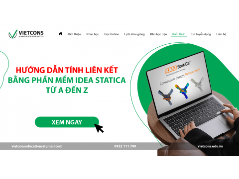 Hướng dẫn tính liên kết bằng phần mềm IDEA StatiCa từ A đến Z ...